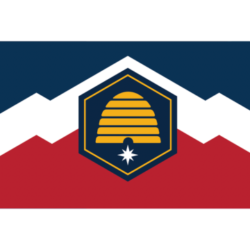 Utah State Flag (NEW design adopted March 2024)