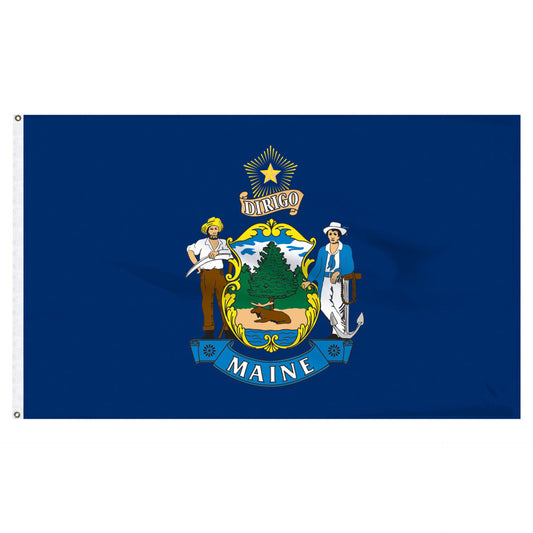 Maine State Flag